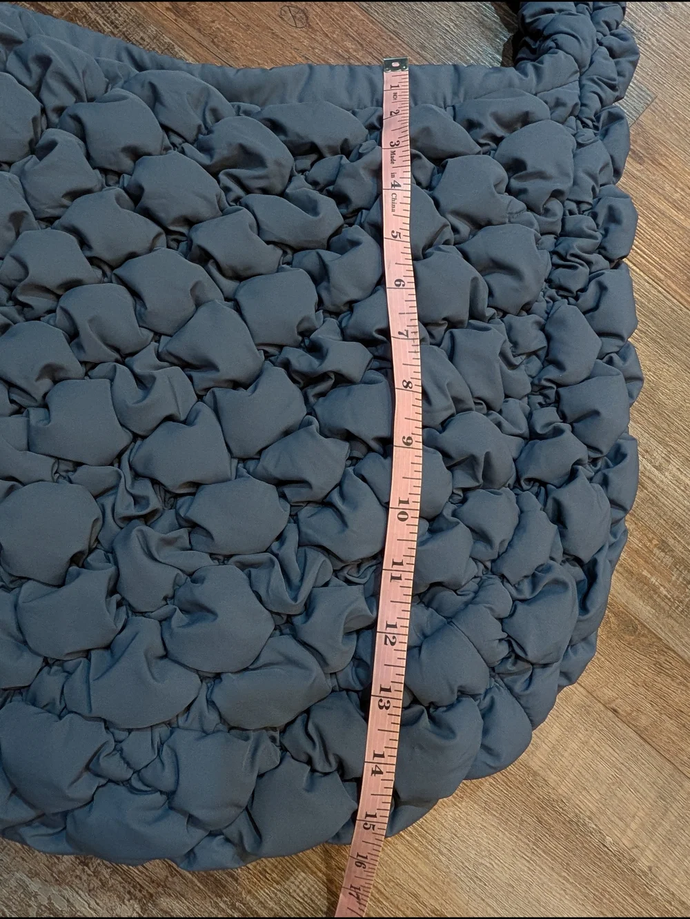 Aritzia Babaton Curator Bigger Bag Puffer Pillow Hobo in Vintage Navy Blue
